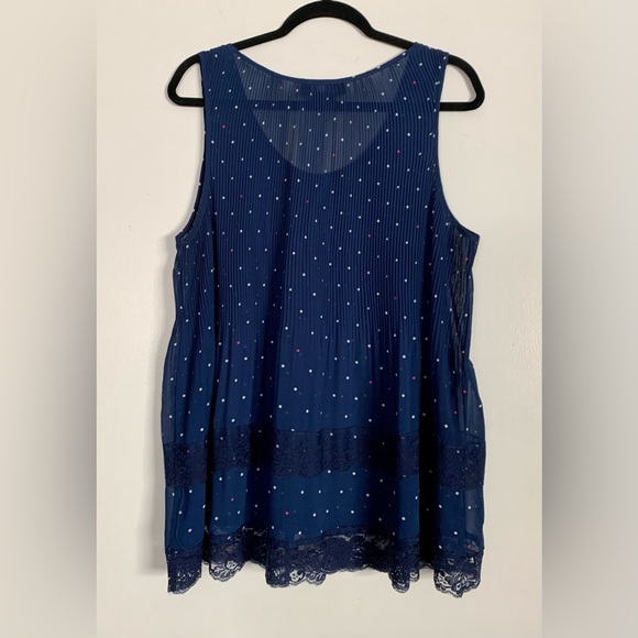 064 MICHEL STUDIO micro pleated cami - Picture 2 of 4